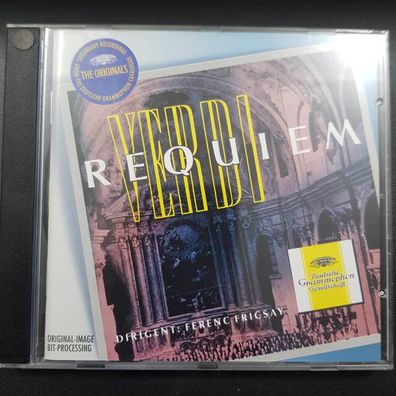 FERENC Fricsay verdi - messa da requiem EX/EX (CD Album, Klassik, DG)