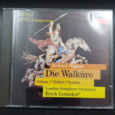 ERICH Leinsdorf wagner - walküre - atto i EX/EX (CD Album, Klassik, Decca)