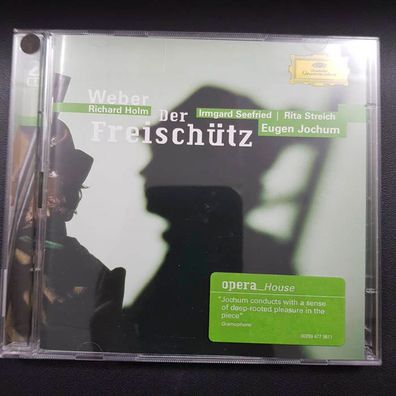 EUGEN JOCHUM weber - der freischütz EX/EX (2CD, Klassik, DG)
