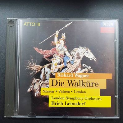 ERICH Leinsdorf richard wagner die walküre atto iii EX/EX (CD Album, Klassik)
