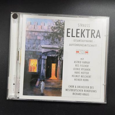 Richard KRAUS strauss - elektra EX/EX (2CD, Klassik, Cantus Classics)