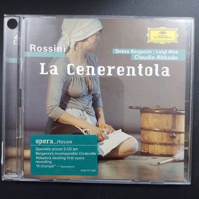 Claudio ABBADO rossini - la cenerentola EX/EX (2CD, Klassik, DG)