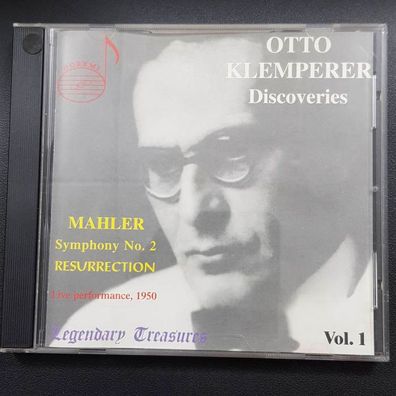 OTTO Klemperer discoveries vol. 1 EX/VG+ (CD Album, Klassik, Doremi)