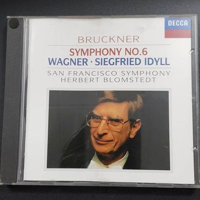Herbert Blomstedt bruckner symphony 6 VG+/VG+ (CD Album, Klassik, Decca)