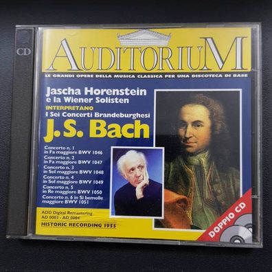 JASCHA Horenstein js bach i sei concerti brandenburghesi EX/EX (2CD, Klassik)