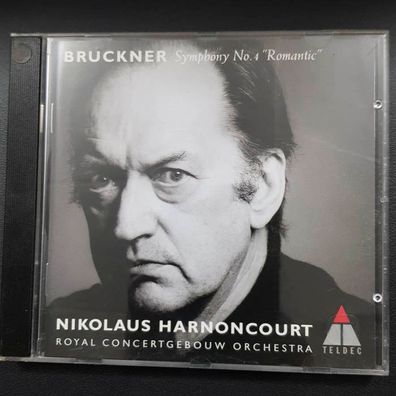 Nicolaus Harnoncourt bruckner symphony no.4 romantic EX/EX (CD Album, Klassik)
