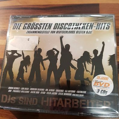 Various die grössten discotheken-hits NEU OVP (3CD, Pop, Sony)