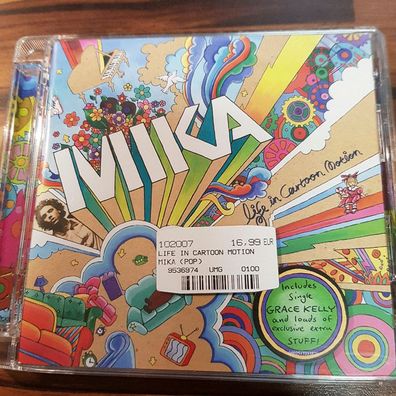 MIKA life in cartoon motion SJC EDC Germany EUROPE EX/EX (CD Album, Pop)