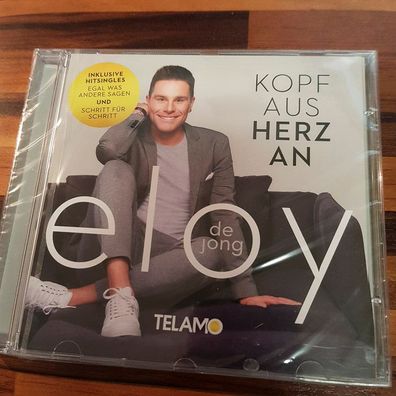 ELOY DE JONG kopf aus herz an NEU OVP (CD Album, Schlager, Telamo)