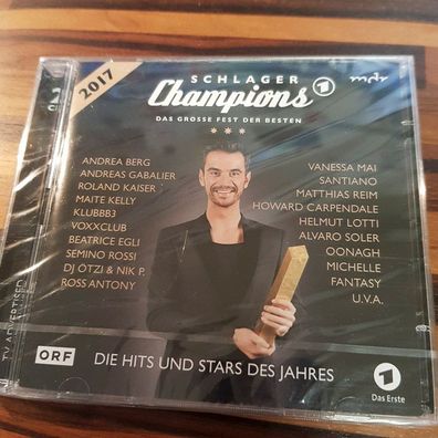 Various sony music - schlager champions 2017 NEU OVP (2CD, Pop, Sony)
