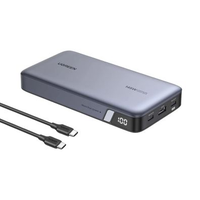 Ugreen Powerbank - für Laptop - 25000 mAh - 90 Wh - 145 Watt - 5 A - Power Delivery 3