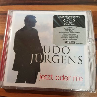 UDO Jürgens jetzt oder nie NEU OVP (DualDisc, Schlager, Ariola / Sony BMG)