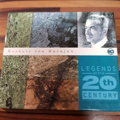 Herbert VON Karajan legends of the 20th century DIGI VG+/EX (CD Album, Klassik)
