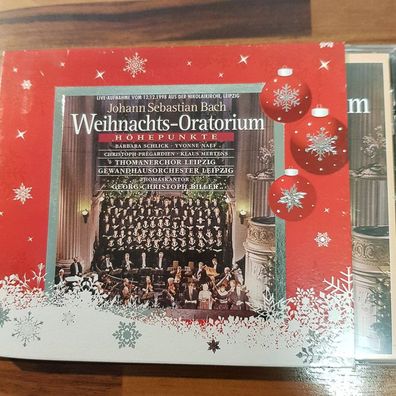 Johannes Sebastian BACH weihnachts-oratorium (höhepunkte) OC SLIP NM/EX