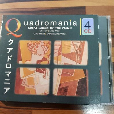 Various quadromania - great ladies of the piano OC SLIP EX/EX (4CD, Klassik)
