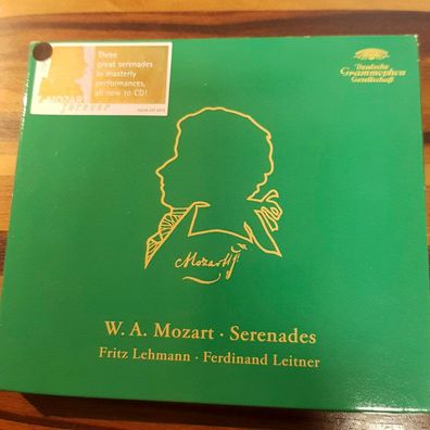 Lehmann / Leitner mozart - serenades DIGI VG+/VG+ (2CD, Klassik, DG)
