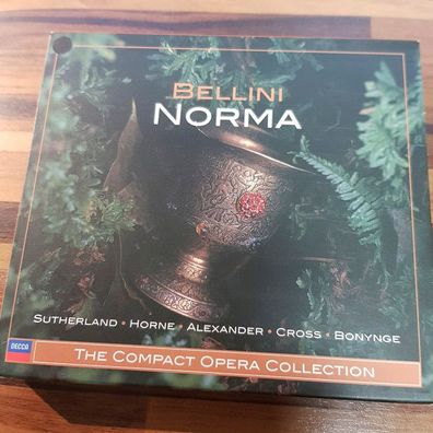 Richard Bonynge vincenzo bellini - norma OC SLIP EX/EX (3CD, Klassik, Decca)
