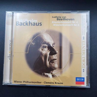 Wilhelm Backhaus beethoven - klavierkonzert nr. 4 UML Germany EX/EX (CD Album)