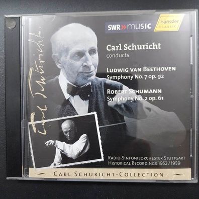 CARL Schuricht conducts beethoven (7) & schumann (2) EX/EX (CD Album, Klassik)