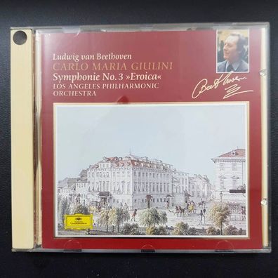 CARLO MARIA Giulini beethoven symphonie 3 Germany VG+/EX (CD Album, Klassik, DG)