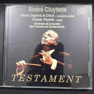 ANDRE Cluytens ravel daphnis / franck psyche EX/EX (CD Album, Klassik)