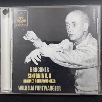 Wilhelm Furtwängler bruckner sinfonia n. 8 EX/EX (CD Album, Klassik, Urania)