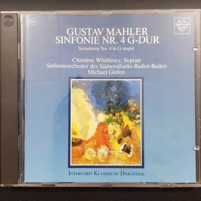Michael GIELEN mahler sinfonie nr. 4 g-dur VG+/VG+ (CD Album, Klassik, Saphir)