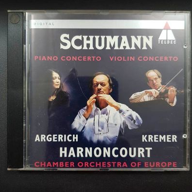 Argerich / KREMER / Harnoncourt schumann piano & violin concertos EX/EX