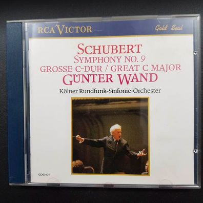 GÜNTER WAND schubert symphony 9 NM/EX (CD Album, Klassik, RCA Victor Gold Seal)