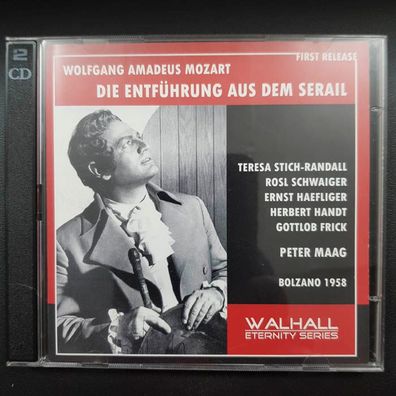 PETER MAAG mozart - entführung aus dem serail EX/EX (2CD, Klassik)