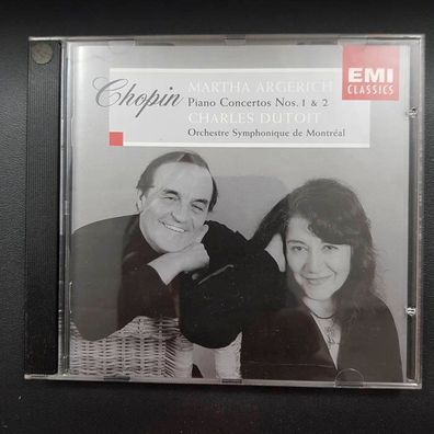 MARTHA Argerich chopin piano concertos nos 1&2 NM/EX (CD Album, Klassik)