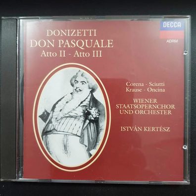 ISTVAN Kertesz donizetti don pasquale atto ii - iii NM/EX (CD Album, Klassik)