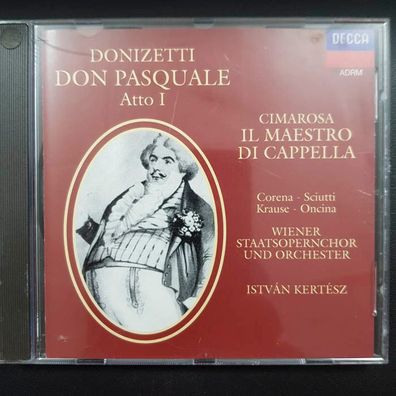 ISTVAN Kertesz donizetti don pasquale atto i EX/EX (CD Album, Klassik, Decca)