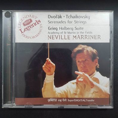 NEVILL Marriner dvorak / tchaikovsky - serenades for strings EX/EX (CD Album)