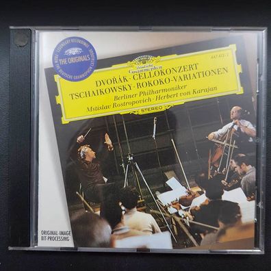 Mstislav Rostropovich dvorak cellokonzert NM/EX (CD Album, Klassik, DG)