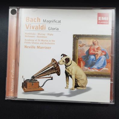 NEVILL Marriner bach magnificat / vivaldi gloria NM/EX (CD Album, Klassik)