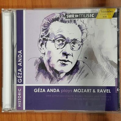 GEZA ANDA plays mozart & ravel VG+/EX (CD Album, Klassik)