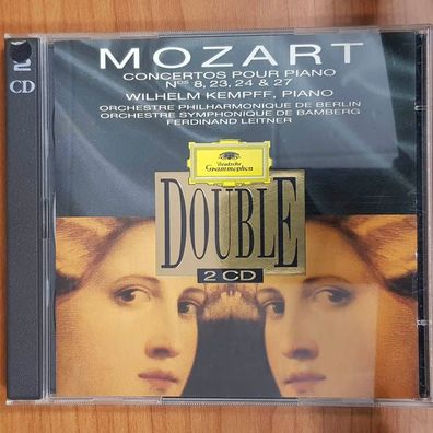 Wilhelm KEMPFF mozart concertos pour piano no 8, 23, 24 & 27 VG+/EX (2CD)