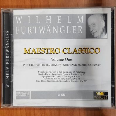 Wilhelm Furtwängler maestro classico vol 1 tschaikowsky EX/EX (2CD, Klassik)
