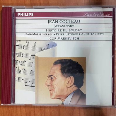 IGOR Markevitch stravinsky - histoire du soldat NM/EX (CD Album, Klassik)