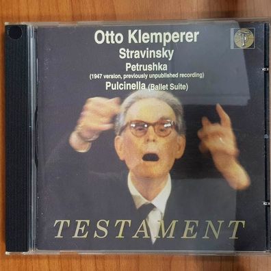 OTTO Klemperer stravinsky petrushka / pulcinella EX/EX (CD Album, Klassik)