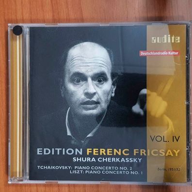 FERENC Fricsay edition vol iv tchaikovsky no 2 / liszt no 1 EX/EX (CD Album)