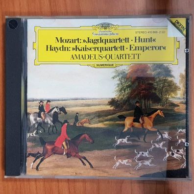 AMDEUS-QUARTETT mozart jagdquartett hayn kaiserquartett FULL SILVER VG+/VG