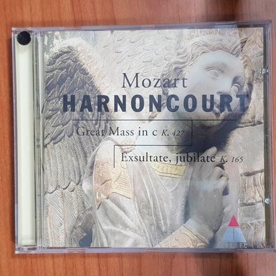 Nikolaus Harnoncourt mozart great mass in c / exsultate NM/EX (CD Album)