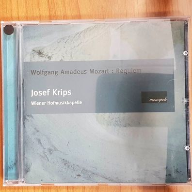 JOSEF KRIPS mozart requiem EX/EX (CD Album, Klassik, Monopol)