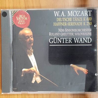 GÜNTER WAND mozart deutsche tänze / haffner EX/EX (CD Album, Klassik)