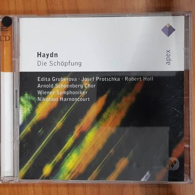 Nikolaus Harnoncourt hayn - die schöpfung NM/EX (2CD, Klassik, Apex)