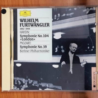 Wilhelm Furtwängler hayn london / mozart no 39 FULL SILVER VG+/VG+ (CD Album)