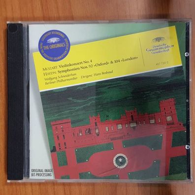 Wolfgang Schneiderhan mozart no 4 / haydn no 92 FULL SILVER EX/EX (CD Album)