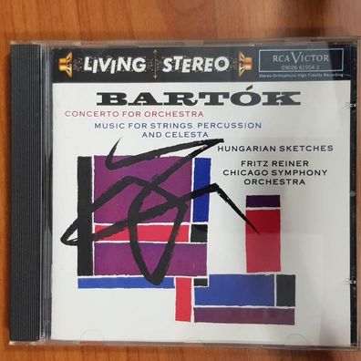 FRITZ REINER bartok - konzert für orchester EX/EX (CD Album, Klassik)